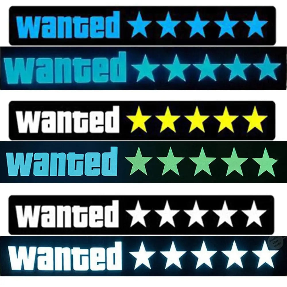 LED Grand Theft Auto "Wanted" Sign