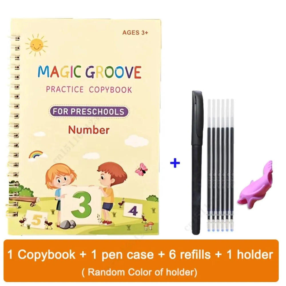 Children's Magic Groove Practice Copybook - Warehouse X