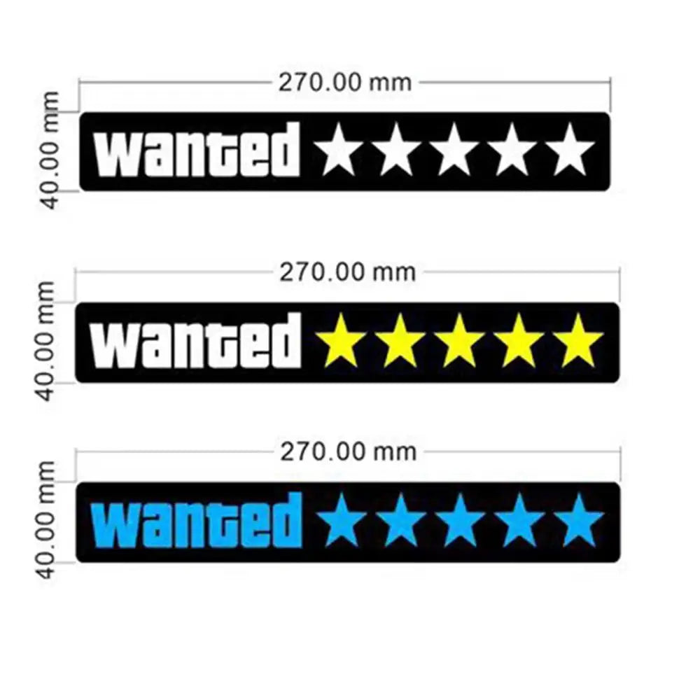 LED Grand Theft Auto "Wanted" Sign