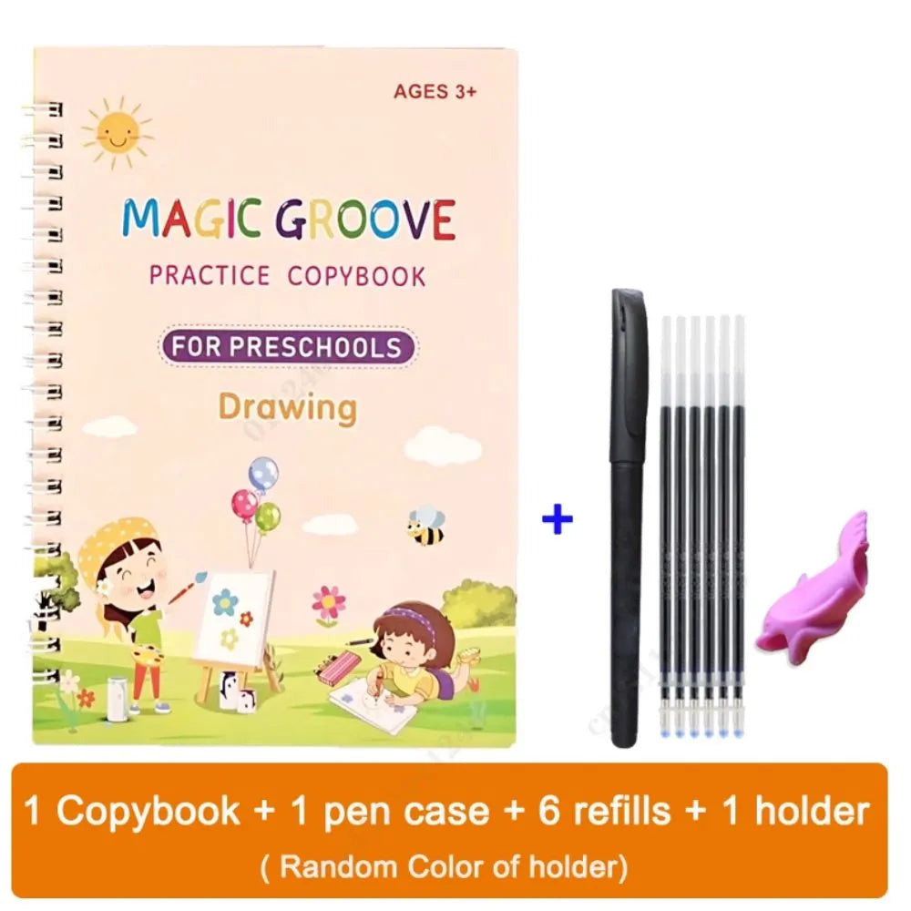 Children's Magic Groove Practice Copybook - Warehouse X