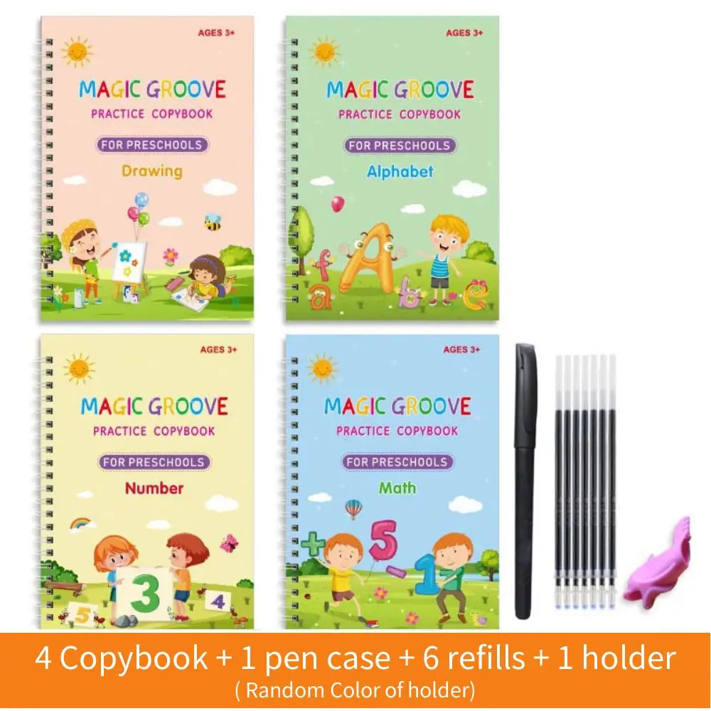 Children's Magic Groove Practice Copybook - Warehouse X